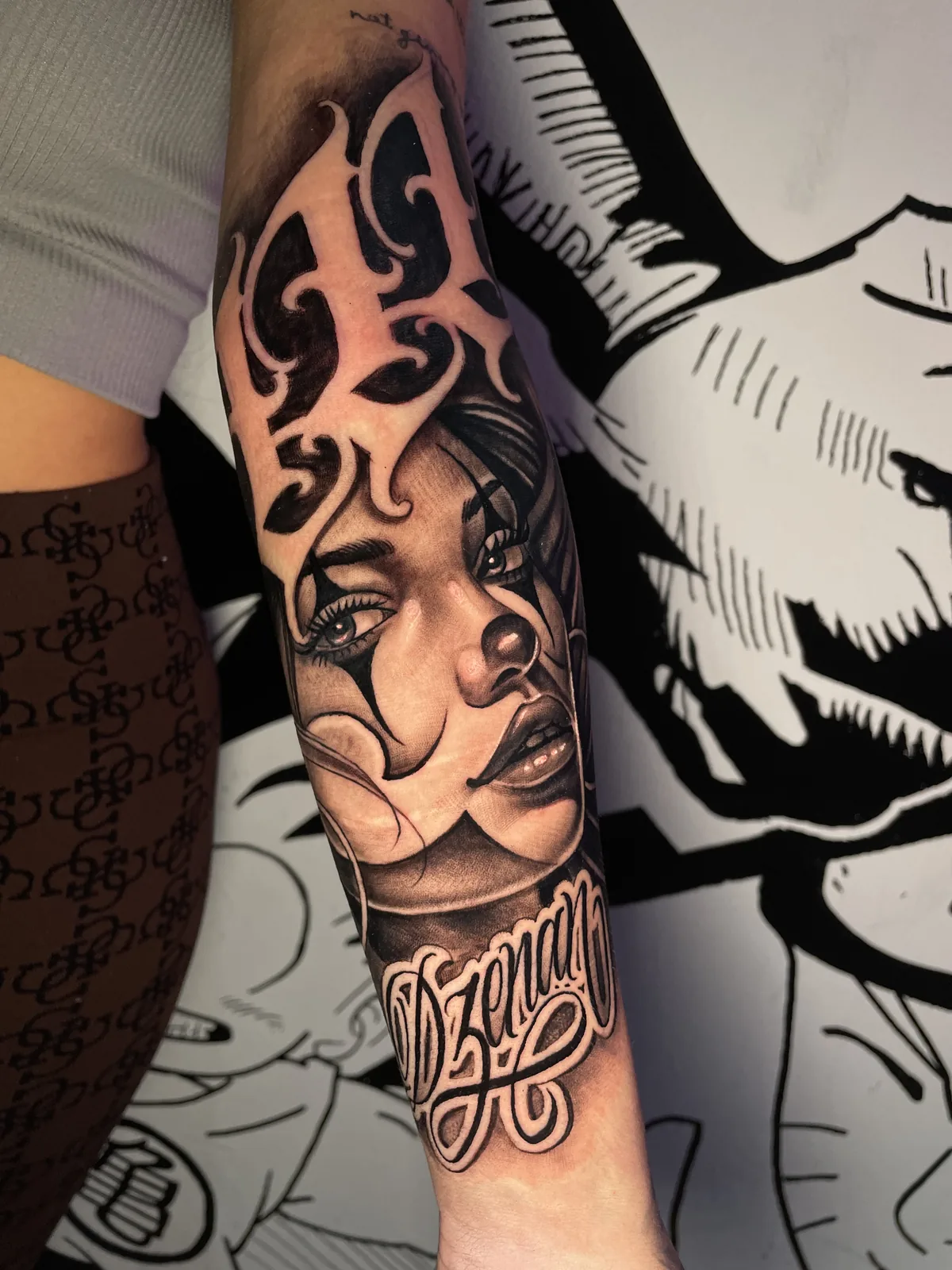 Trabalho de tatuagem da District Tattoo