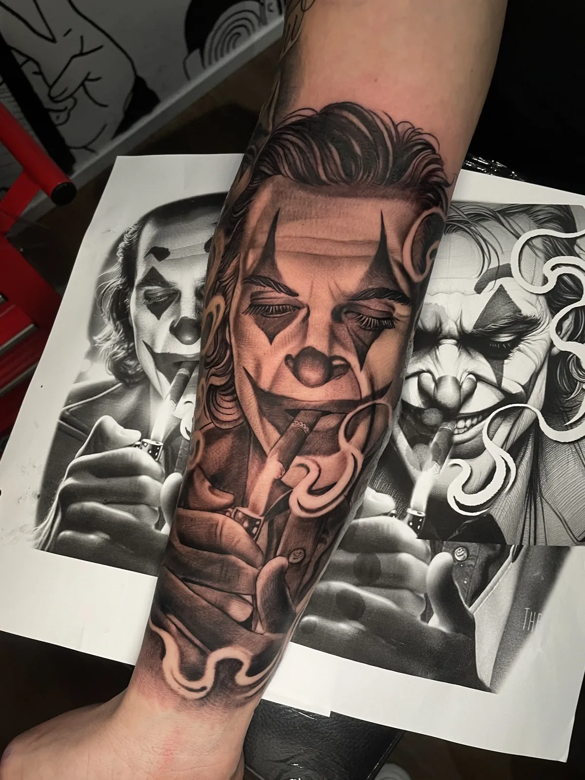 Trabalho de tatuagem da District Tattoo